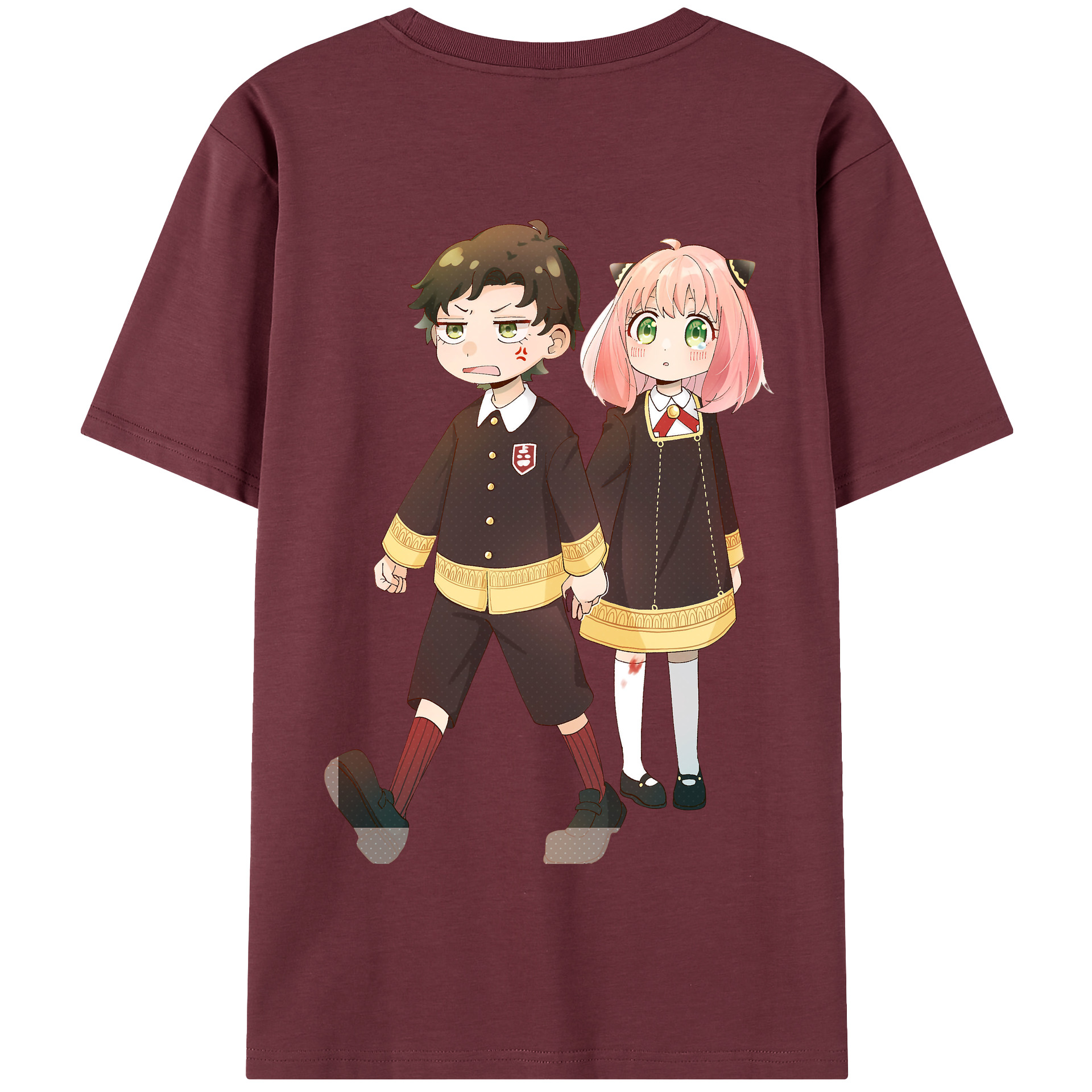 （画像用） SPY×FAMILY间谍家家酒 綿100％半袖Tシャツ（背面プリント）